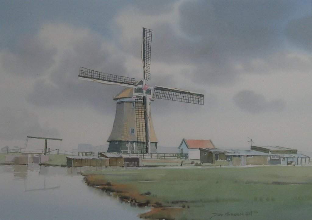 Molen de woudapp in krommenie